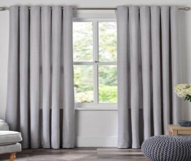 What type of window treatment are Eyelet Curtains